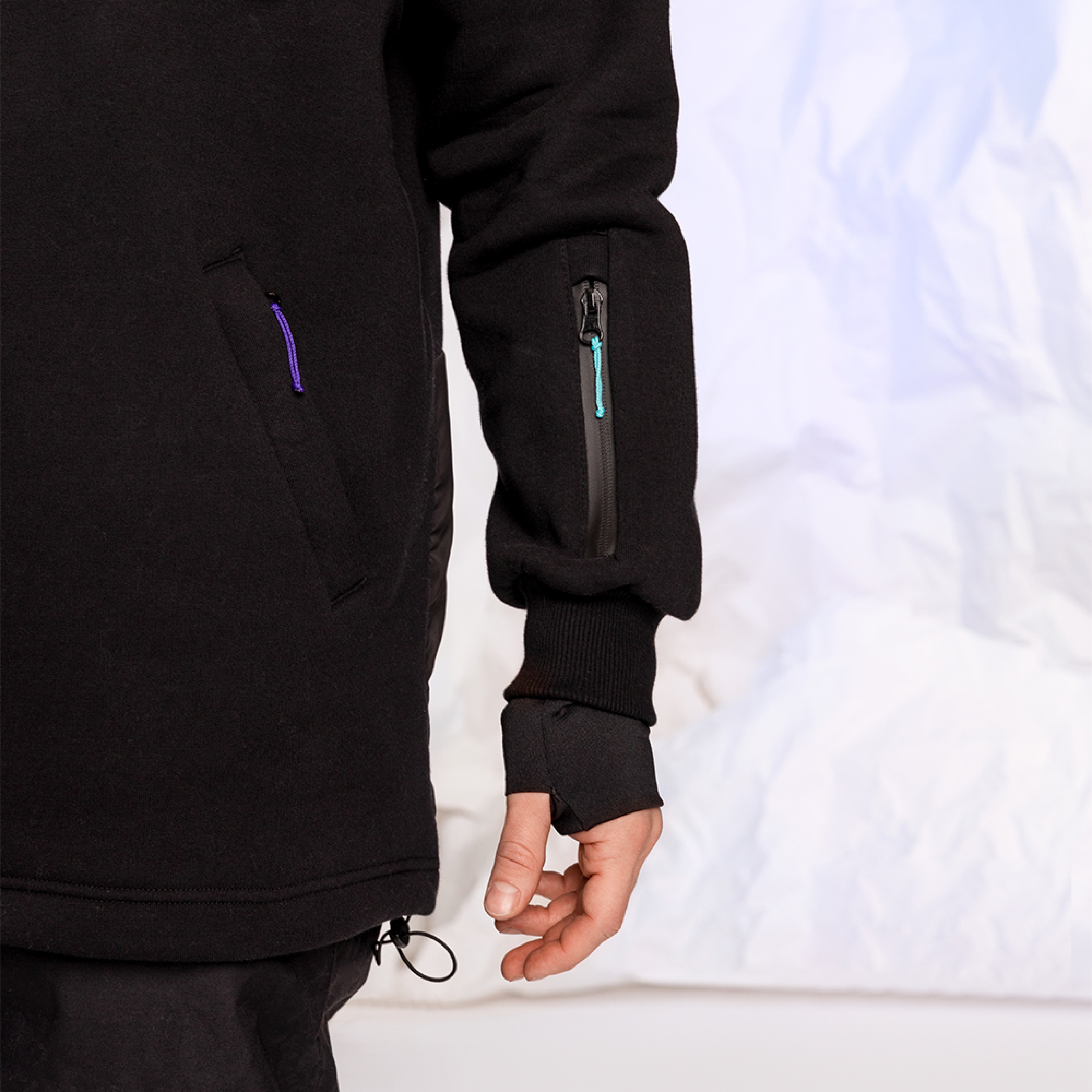 Bluza snowboardowa męska z kapturem Mistral Pro