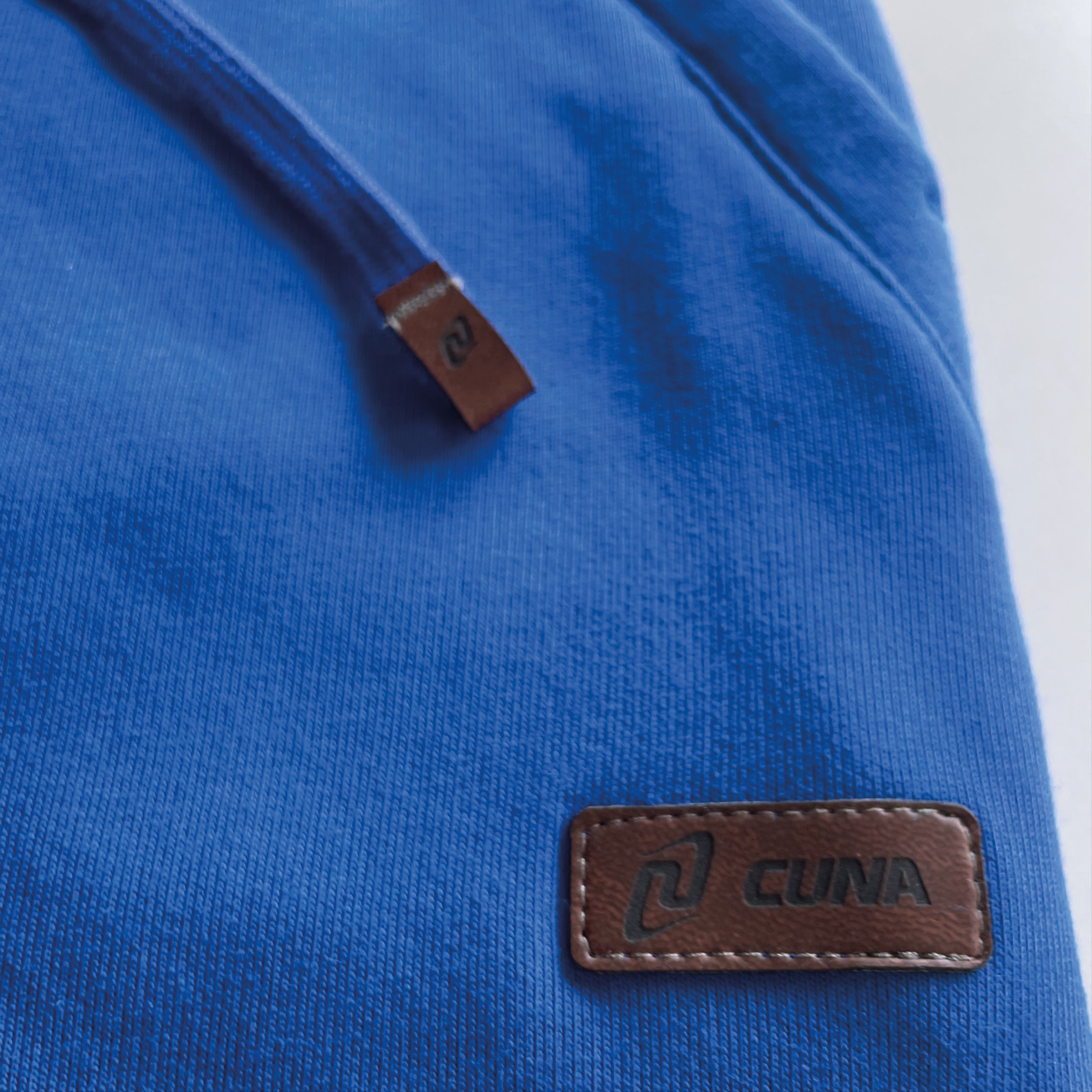 Dres bawełniany damski chabrowy Cosy