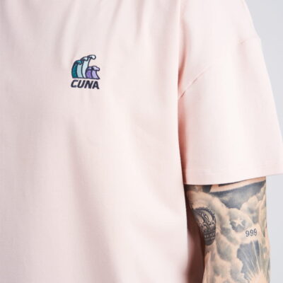 T-shirt bawełniany męski różowy Tee Oversize Cotton Candy