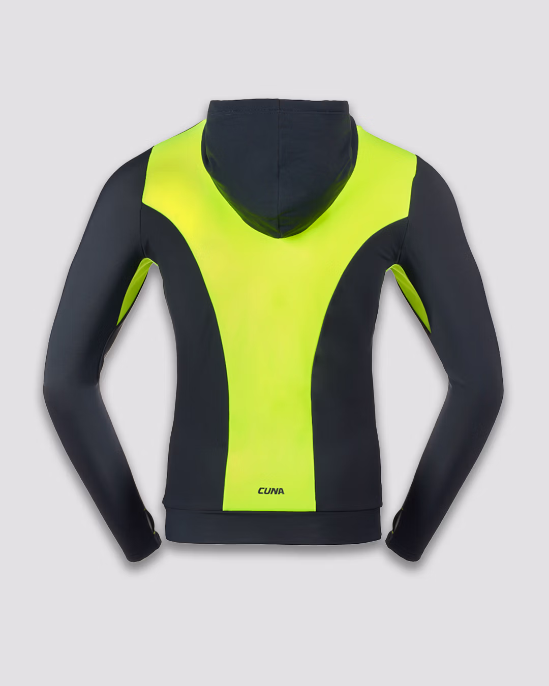 BLUZA WISPER ACTIVE_MĘSKA_GRAFITOWA_TYŁ