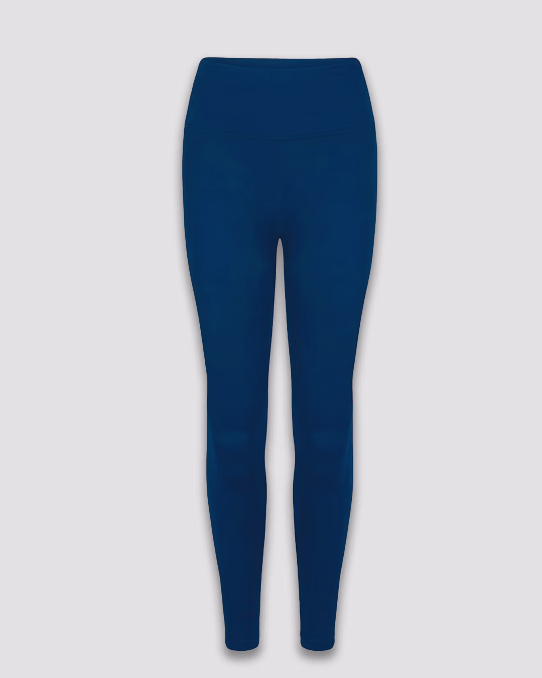 LEGGINSY SPORTOWE_DAMSKIE_ACTION WINTER_GRANATOWE_PRZÓD
