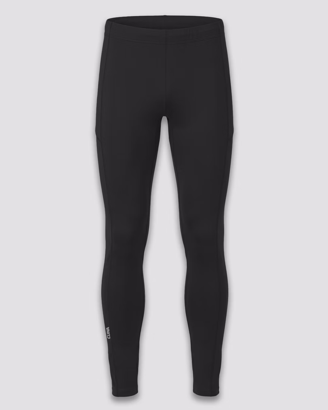 LEGGINSY TERMOAKTYWNE POWER_MĘSKIE_CZARNE_PRZÓD