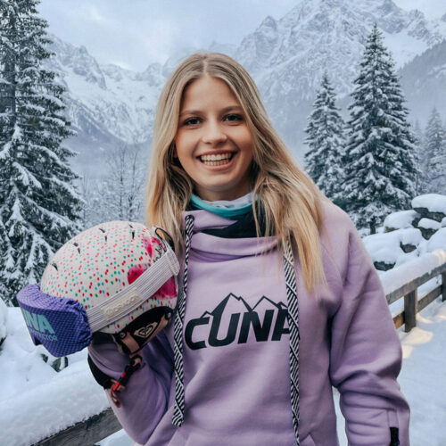 Bluza snowboardowa męska z kapturem zielona Mistral Pro