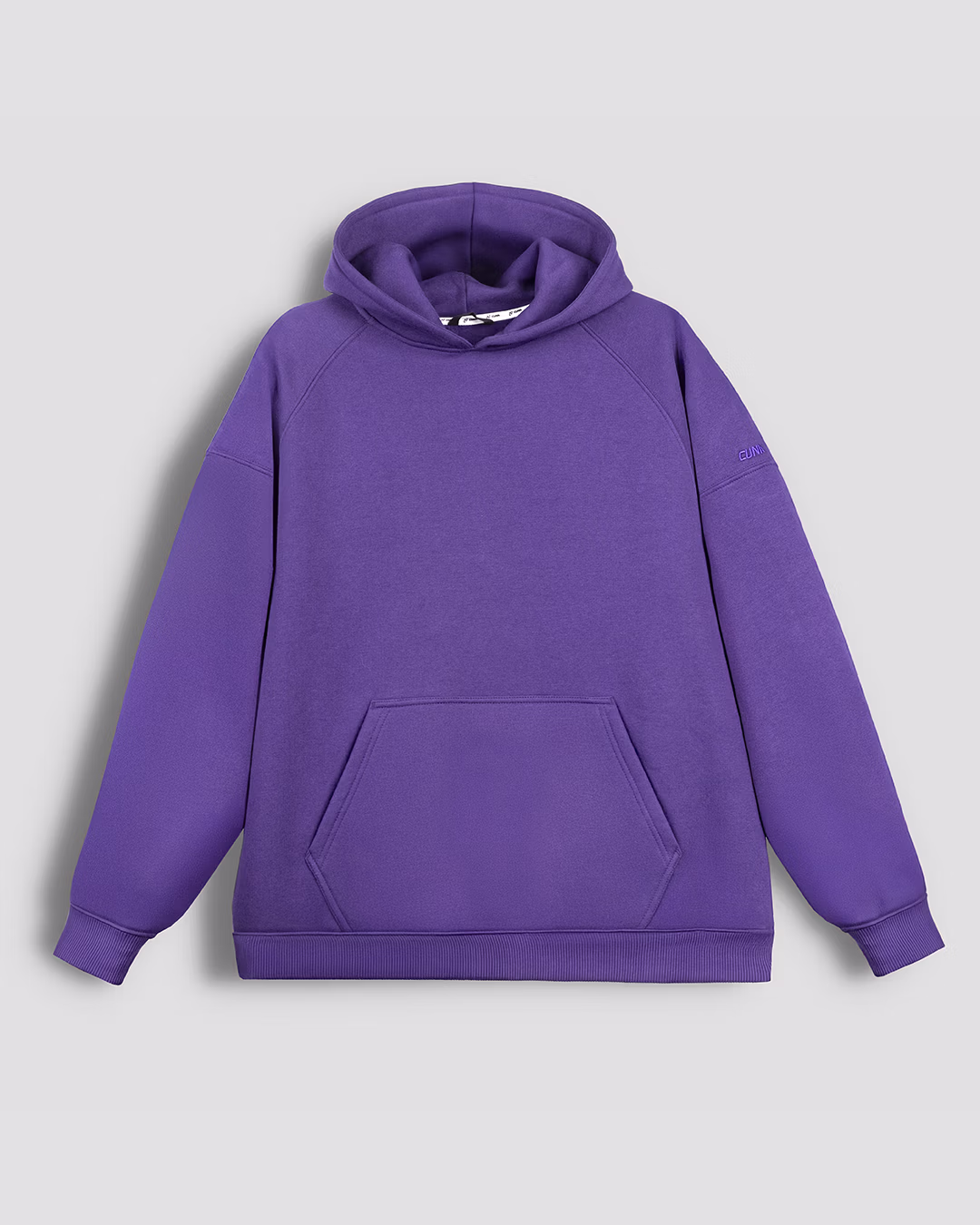 BLUZA EASY HOOD_FIOLETOWA