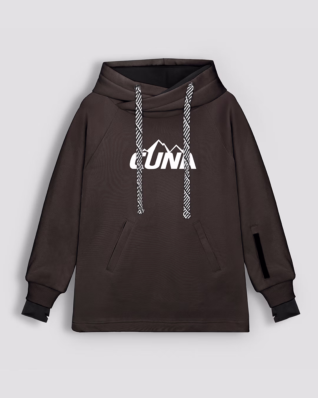 BLUZA MISTRAL_BRĄZOWA_PRZÓD