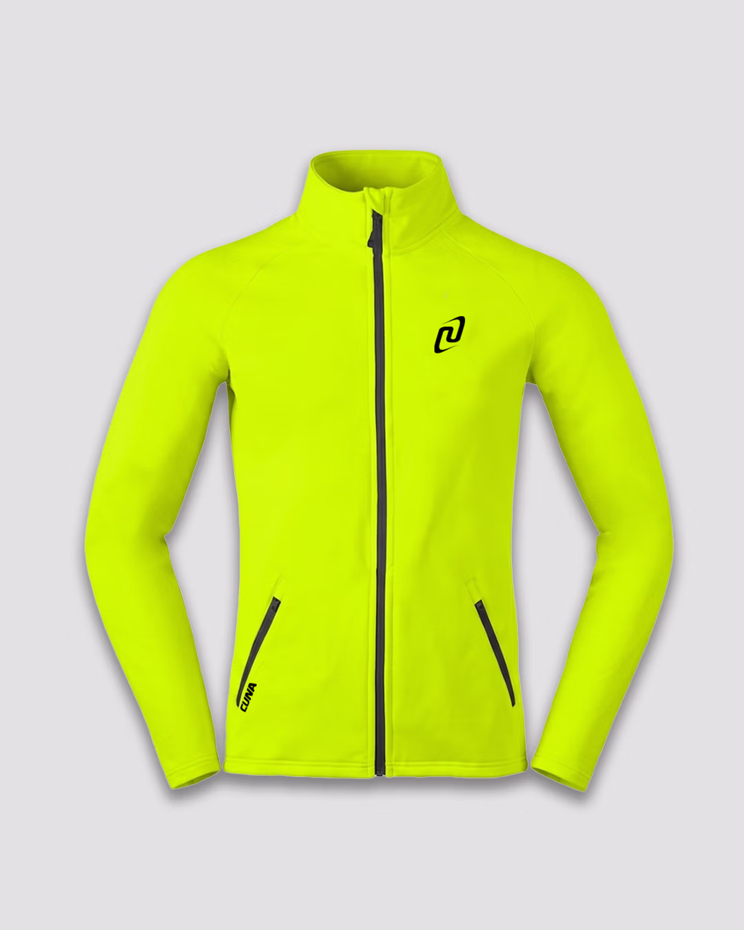 BLUZA ACTIVE PRO_NEONOWY ŻÓŁTY_PRZÓD