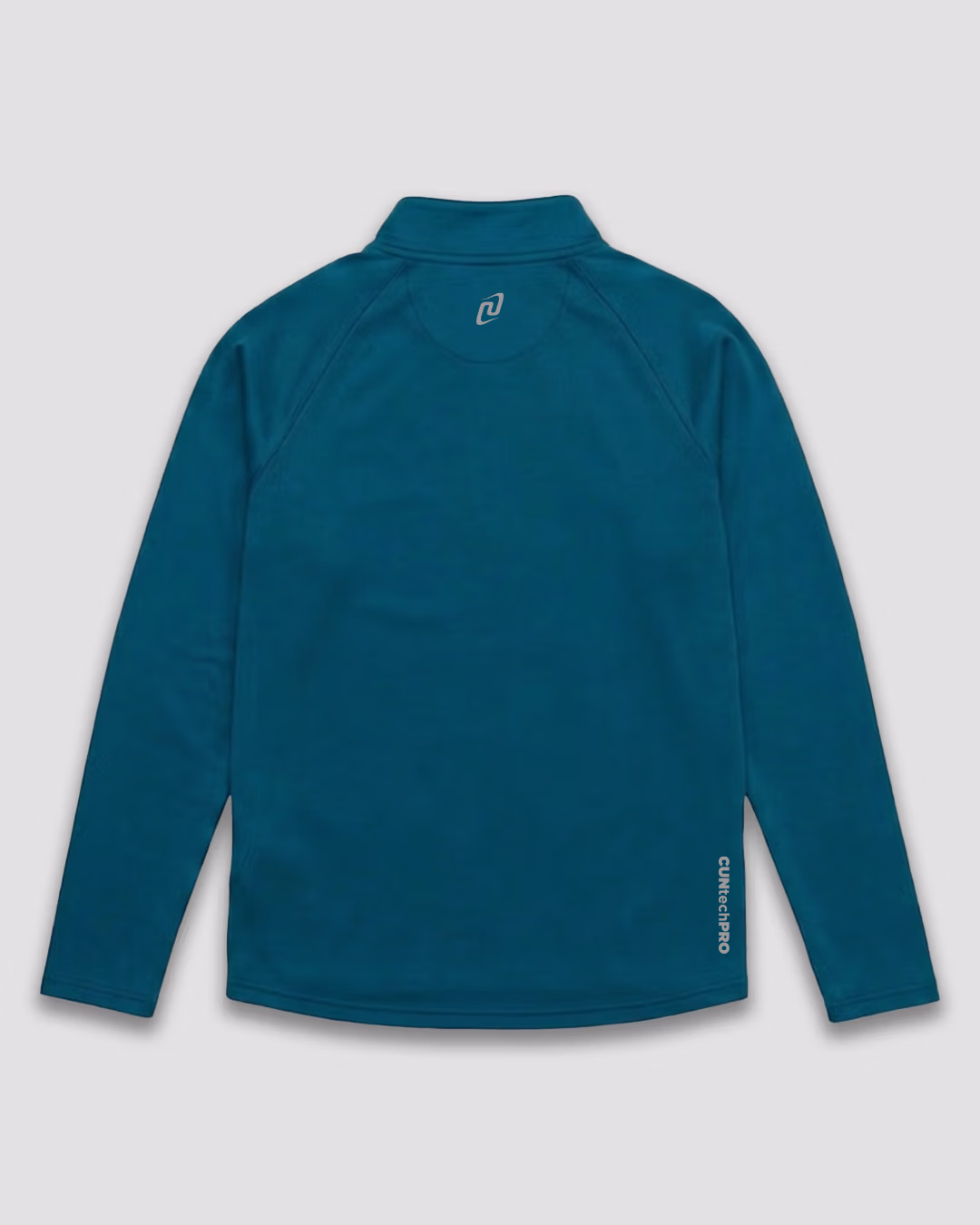 BLUZA HALF ZIP_MORSKI_TYŁ