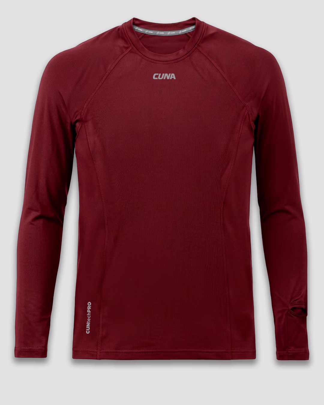 KOSUZLKA TERMOAKTYWNA_TERMO RUN_MĘSKA_BORDO_PRZÓD