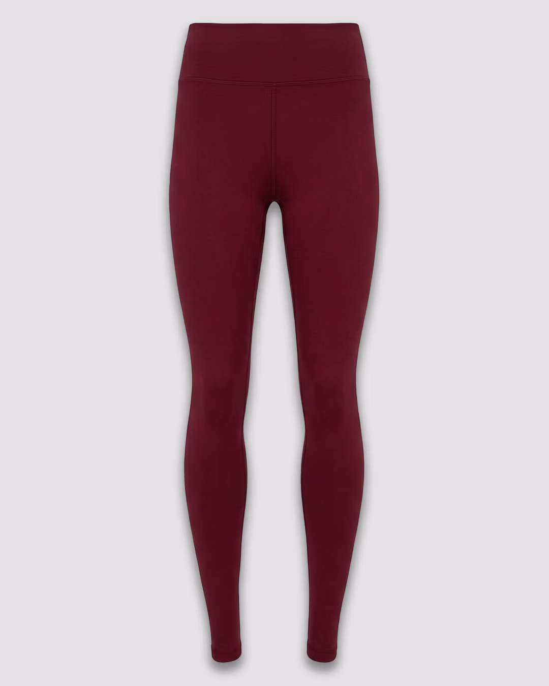 LEGGINSY TERMOAKTYWNE EASY_DAMSKIE_BORDO_PRZÓD
