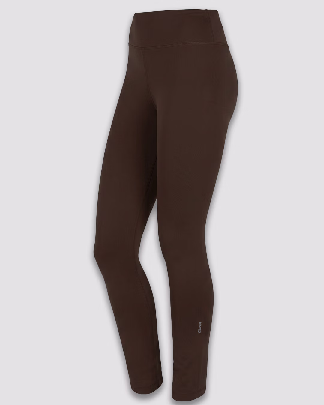 LEGGINSY TERMOAKTYWNE EASY_DAMSKIE_BRĄZOWE_BOK