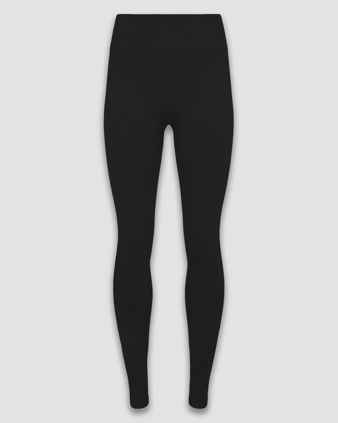 LEGGINSY TERMOAKTYWNE EASY_DAMSKIE_CZARNE_PRZÓD