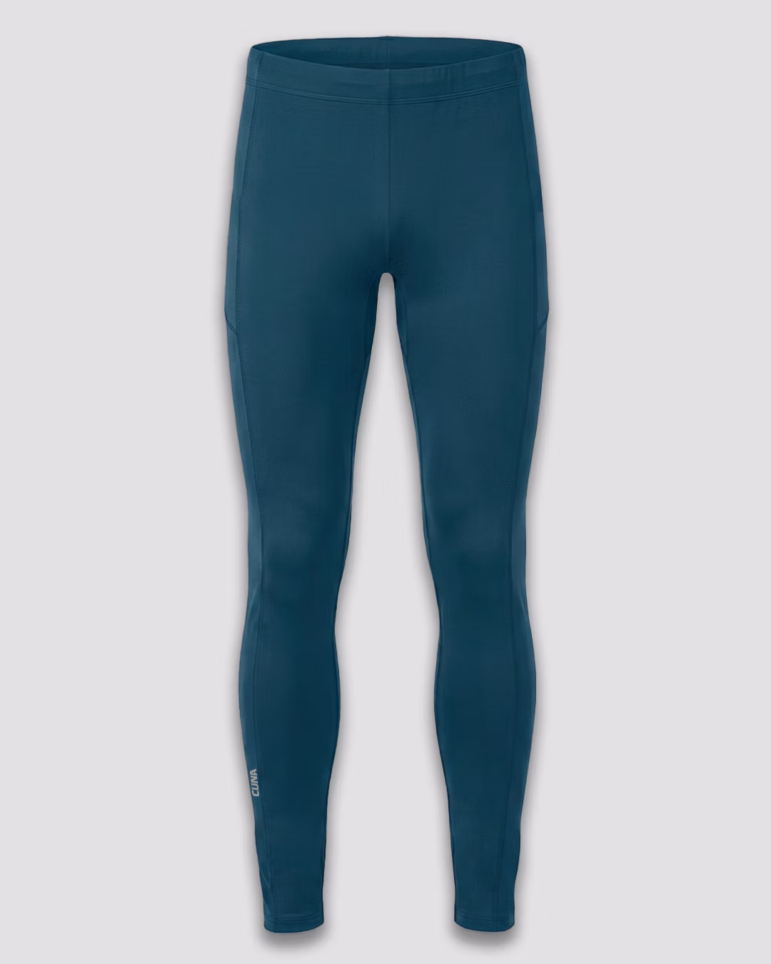LEGGINSY TERMOAKTYWNE POWER_MĘSKIE_MORSKI_PRZÓD
