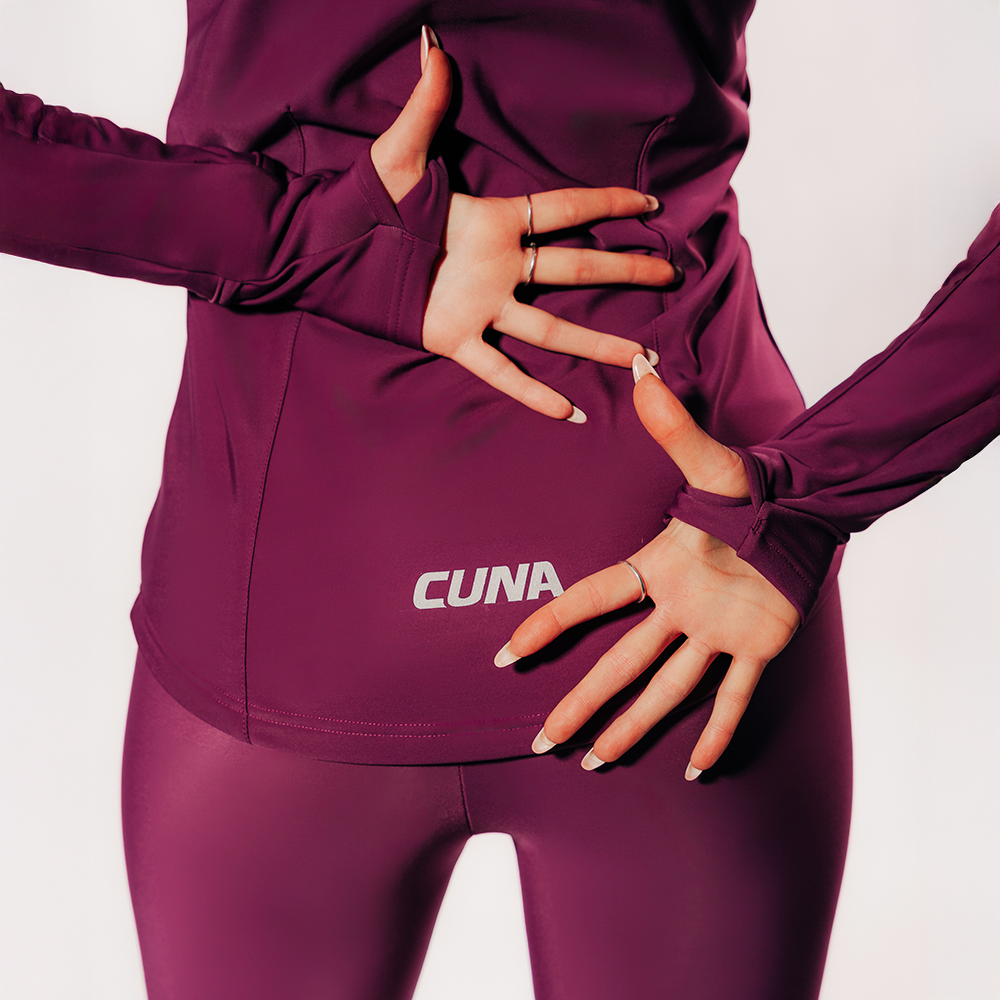 Bluza sportowa damska fioletowa Active Pro